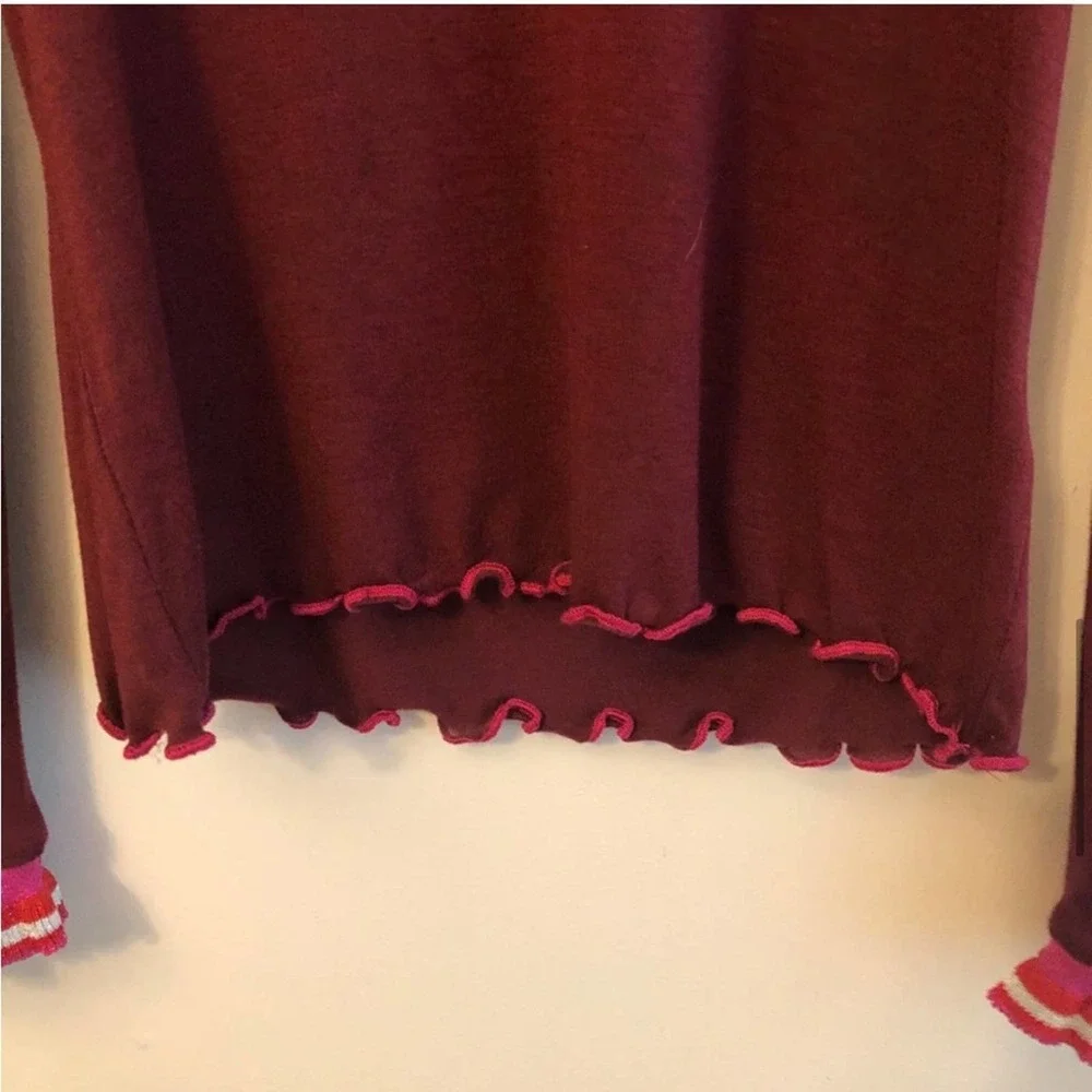 SPLENDID X Margherita Dolce Vita Ruffle Turtleneck - Picture 10 of 12